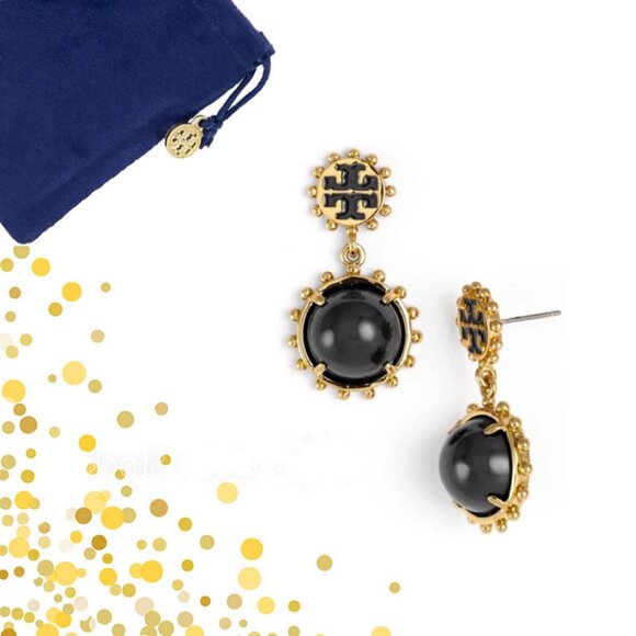 Tory Burch Winslow Drop Earrings  NWOT - Picture 1 of 8